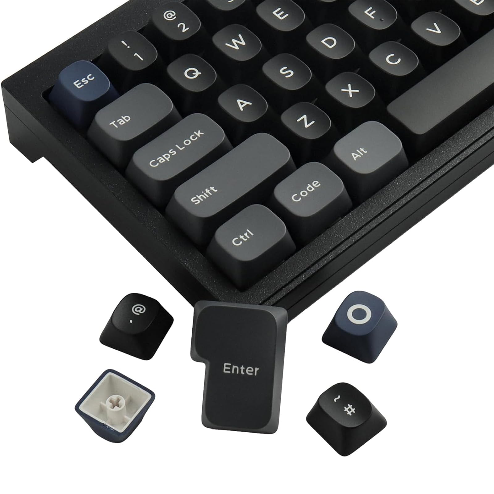 JakeTsai Keycap, 171 tasti YMK Profile Double Shot Keycaps Set con